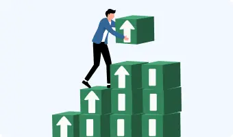 AWSなどクラウド関連資格を示すイラスト